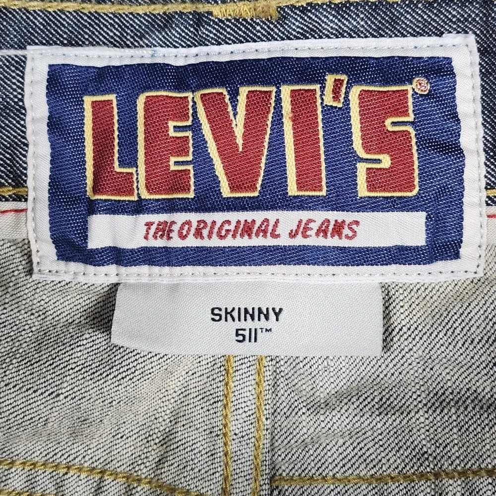 Levi's 511 Skinny Jeans Men's‎ Size 33x34 Denim Slim